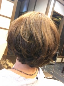 エアウェーブ アッシュ りずむヘアデザイン ふわふわ パーマ