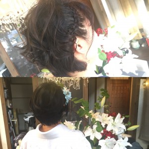 卒業式 ヘアメイク 袴着付け 美容室 土浦市