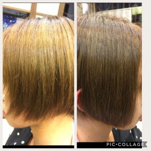 新型トリートメント りずむヘアデザイン ノンシリコーン 髪の毛の痛み