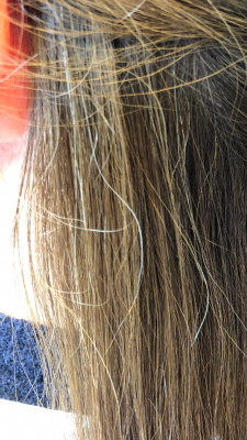 耳後ろの白髪の原因　白髪　還元美容　りずむヘアデザイン 土浦市 美容室