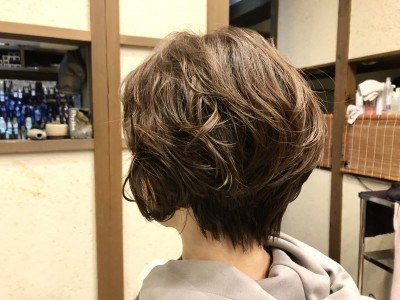 森星 ショートヘア 土浦市 美容室　りずむヘアデザイン　絶壁　鉢はり　ショートカット　ドライカット　髪の毛のクレンジング