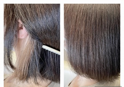社会人対応インナーカラー インナーカラー　土浦市　美容室　りずむヘアデザイン　髪質改善　レプロナイザー