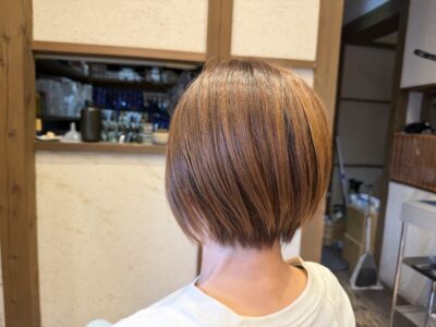 ショートヘア×ショートボブ カラーファンタジー107Dplus レプロナイザー107Dplus ヘアビューロン107Dplus りずむヘアデザイン 還元美養 還元美養りずむ南青山 ボブ