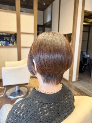 ショートヘア×ショートボブ　カラーファンタジー107Dplus レプロナイザー107Dplus ヘアビューロン107Dplus りずむヘアデザイン　還元美養　還元美養りずむ南青山　 ボブ　